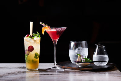 巨峰と梨のモヒートや名勝渉成園の梅を使用したジントニックなど秋カクテル3種 秋の夜長を彩るカクテルフェア