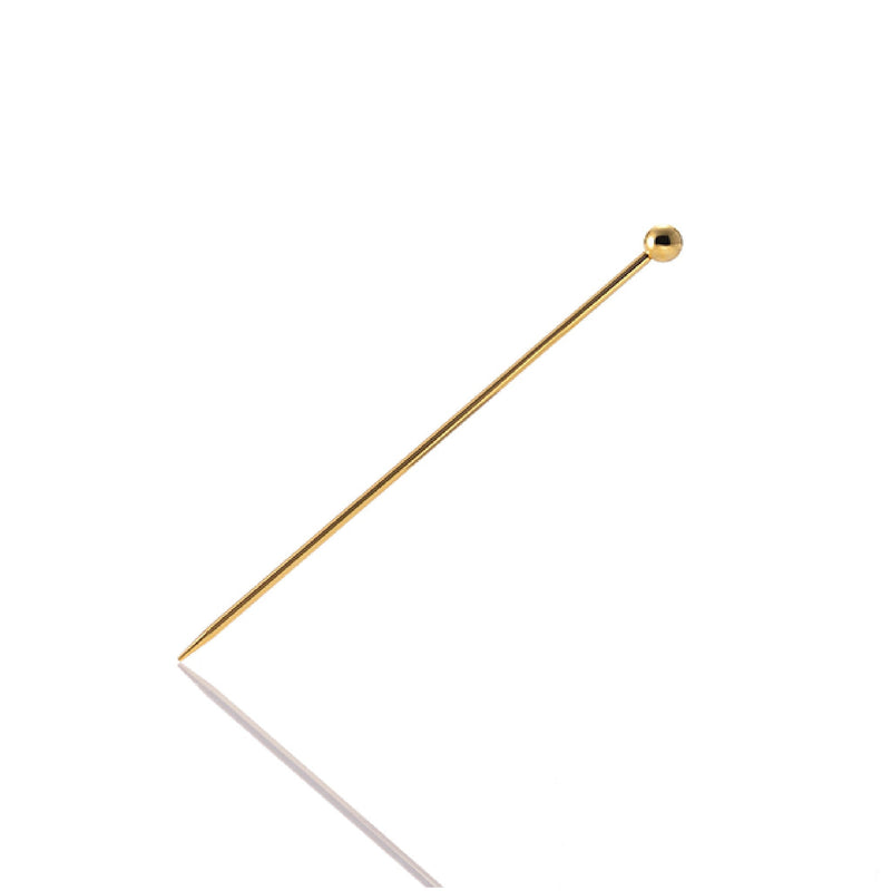 Cocktail-Pin-105mm-Sphere-Gold